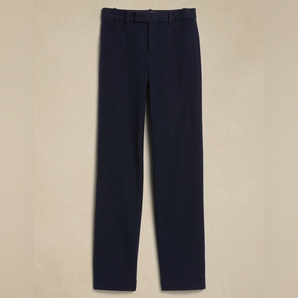 NWT! Banana Republic Black Straight Sloan Pant - Multiple 💜 - Picture 14 of 14